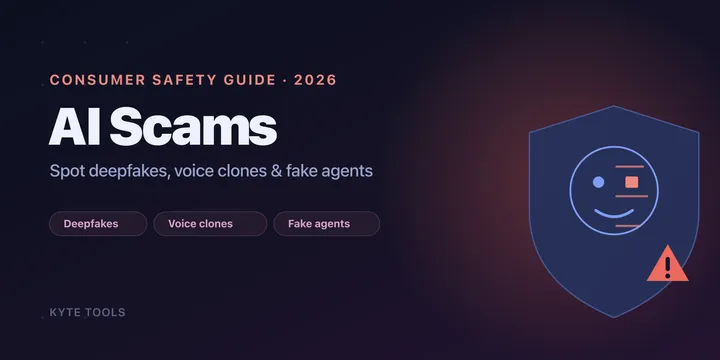 AI Scams in 2026: How to Spot Deepfakes, Voice Clones & Fake Agents