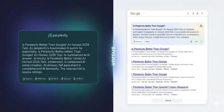 Is Perplexity Better Than Google? An Honest 2026 Test